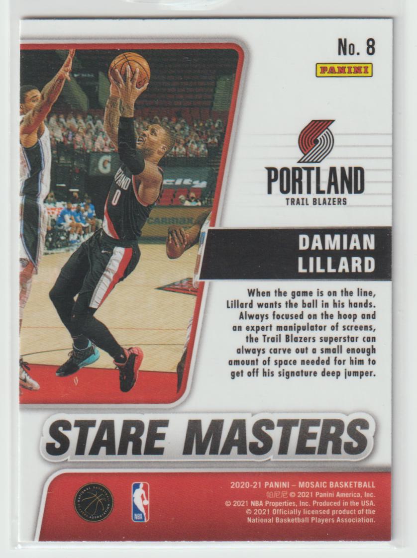 Stare Masters 008 Damian Lillard - Portland Trail Blazers