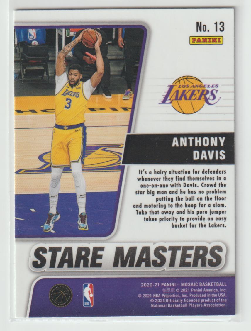 Stare Masters 013 Anthony Davis - Los Angeles Lakers