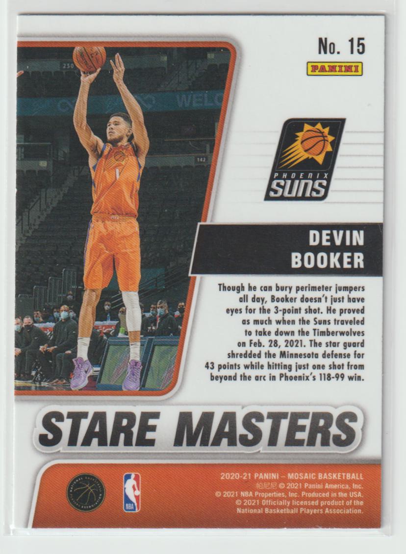 Stare Masters 015 Devin Booker - Phoenix Suns