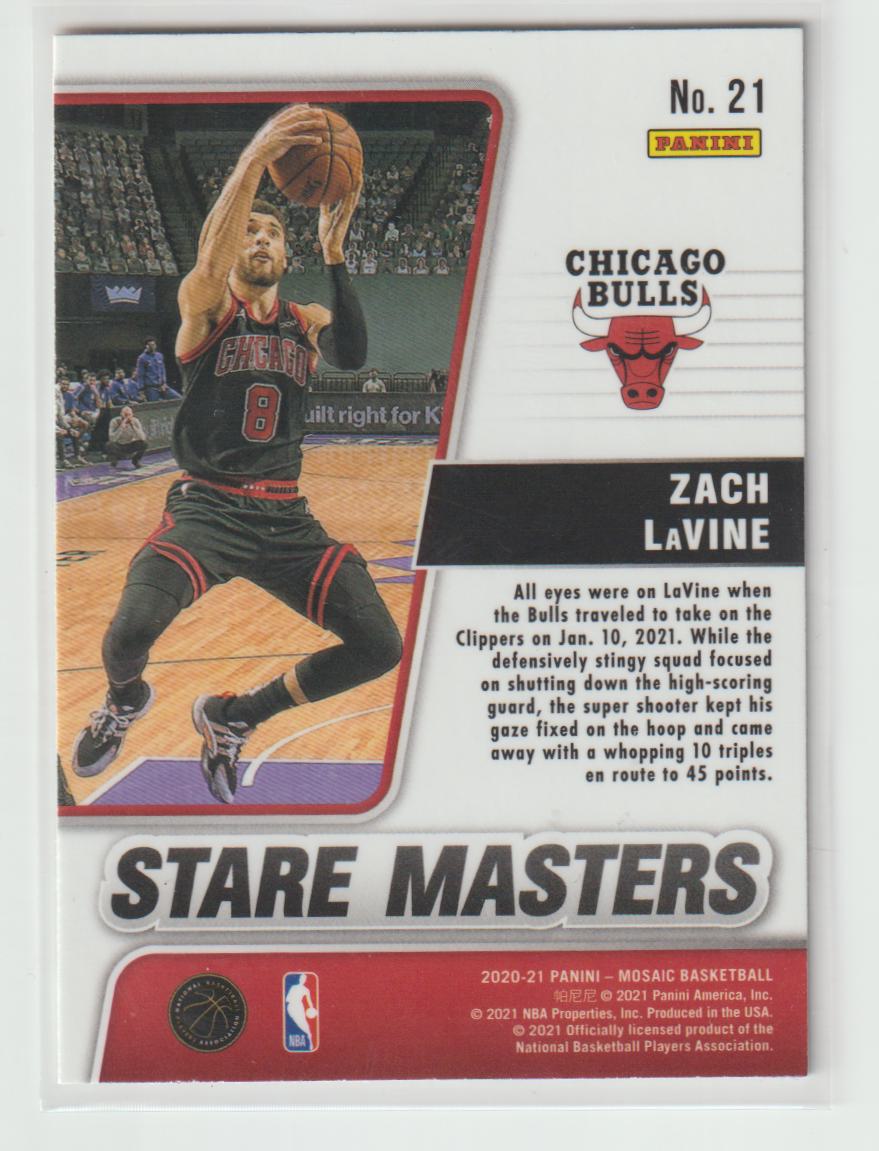 Stare Masters 021 Zach LaVine - Chicago Bulls