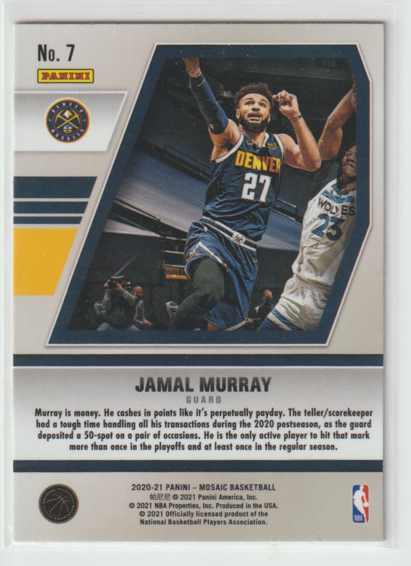 Will to Win 007 Jamal Murray - Denver Nuggets