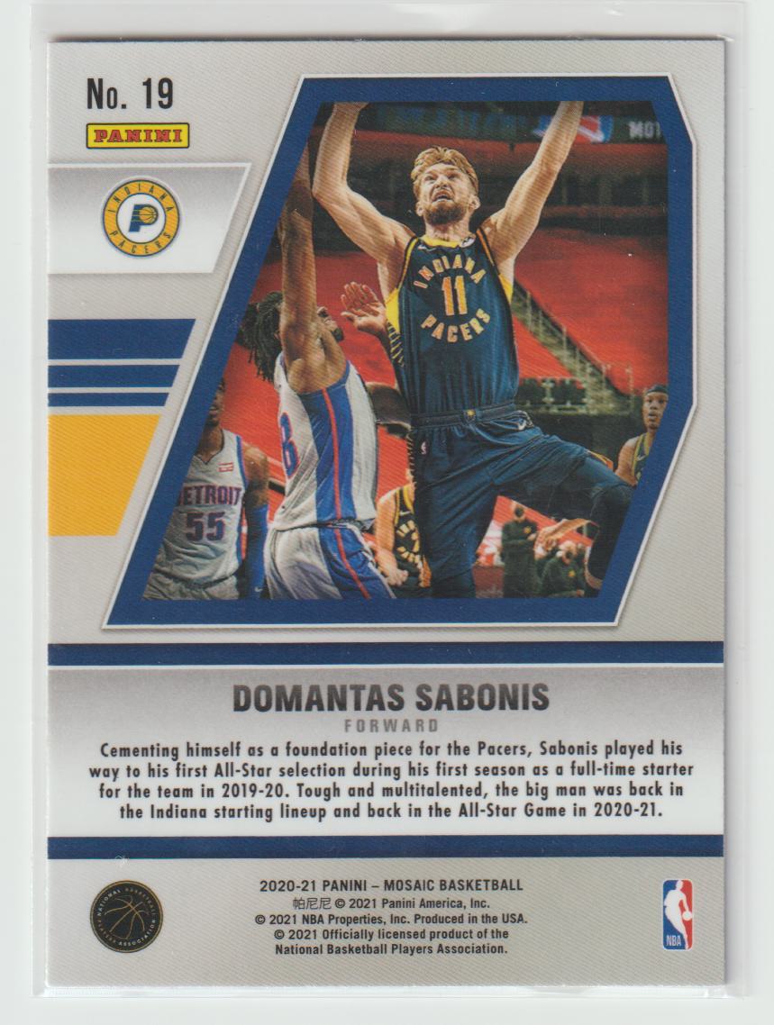 Will to Win 019 Domantas Sabonis - Indiana Pacers