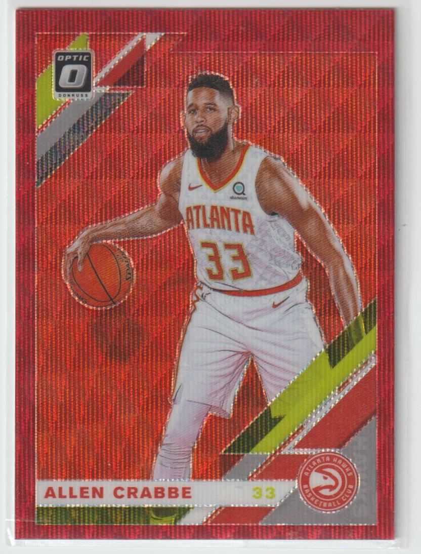 012 Allen Crabbe - Atlanta Hawks Red Wave