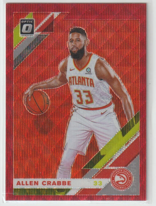 012 Allen Crabbe - Atlanta Hawks Red Wave