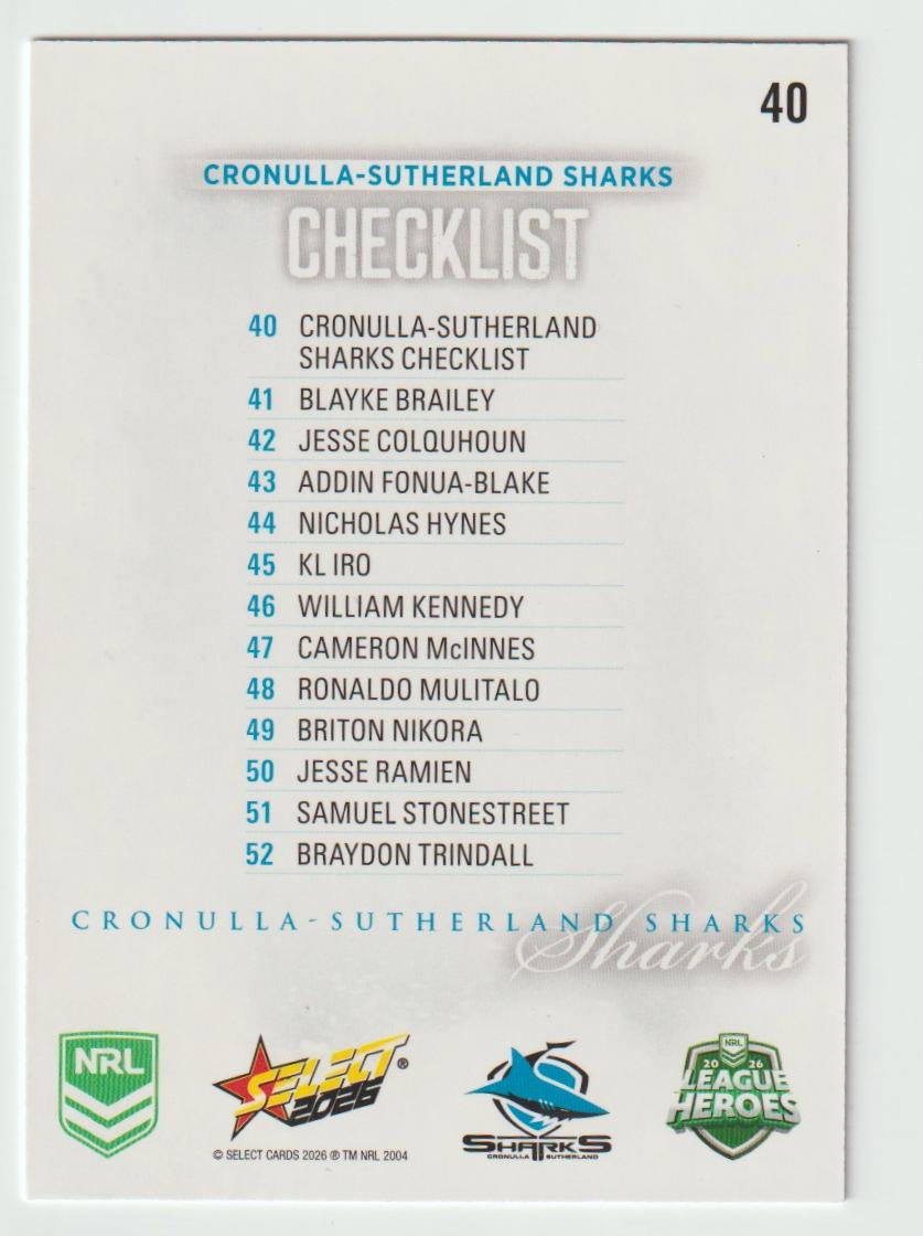 040 Cronulla Sutherland Sharks Logo