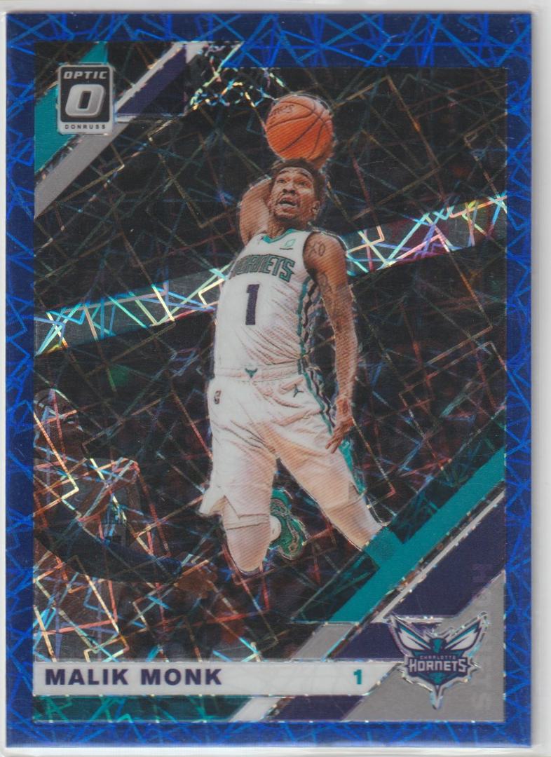 014 Malik Monk - Charlotte Hornets Blue Velocity