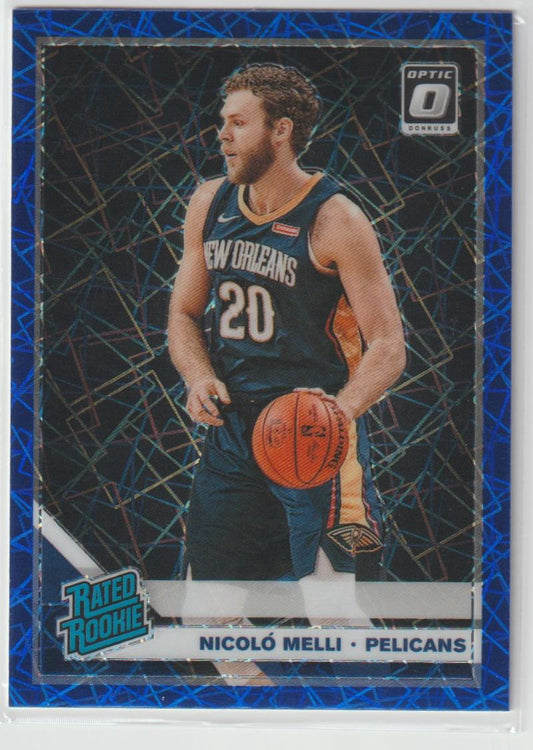 163 Nicolo Melli - New Orleans Pelicans Blue Velocity