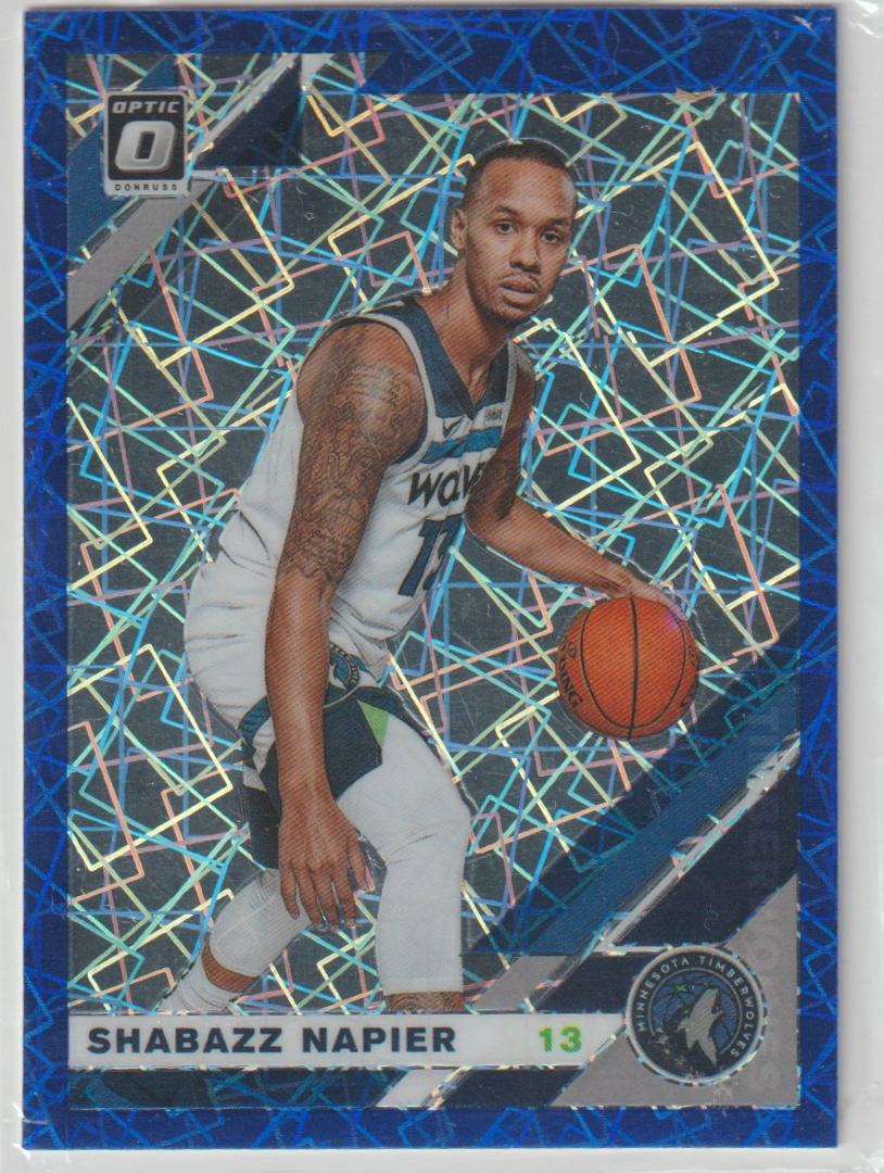 141 Shabazz Napier - Minnesota Timberwolves Blue Velocity