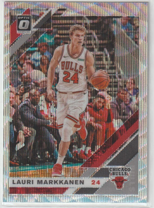 084 Lauri Markkanen - Chicago Bulls Fanatics Wave Prizm