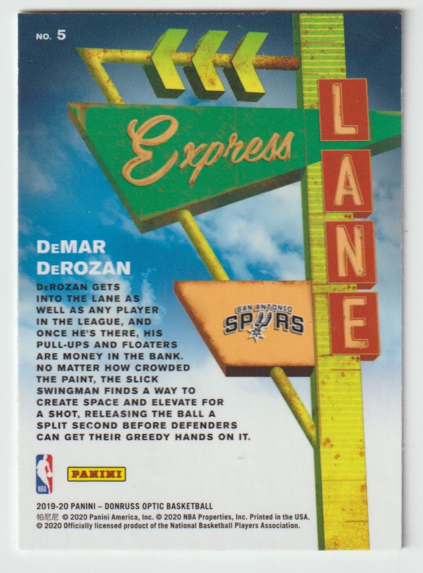 Express Lane 005 DeMar DeRozan - San Antonio Spurs