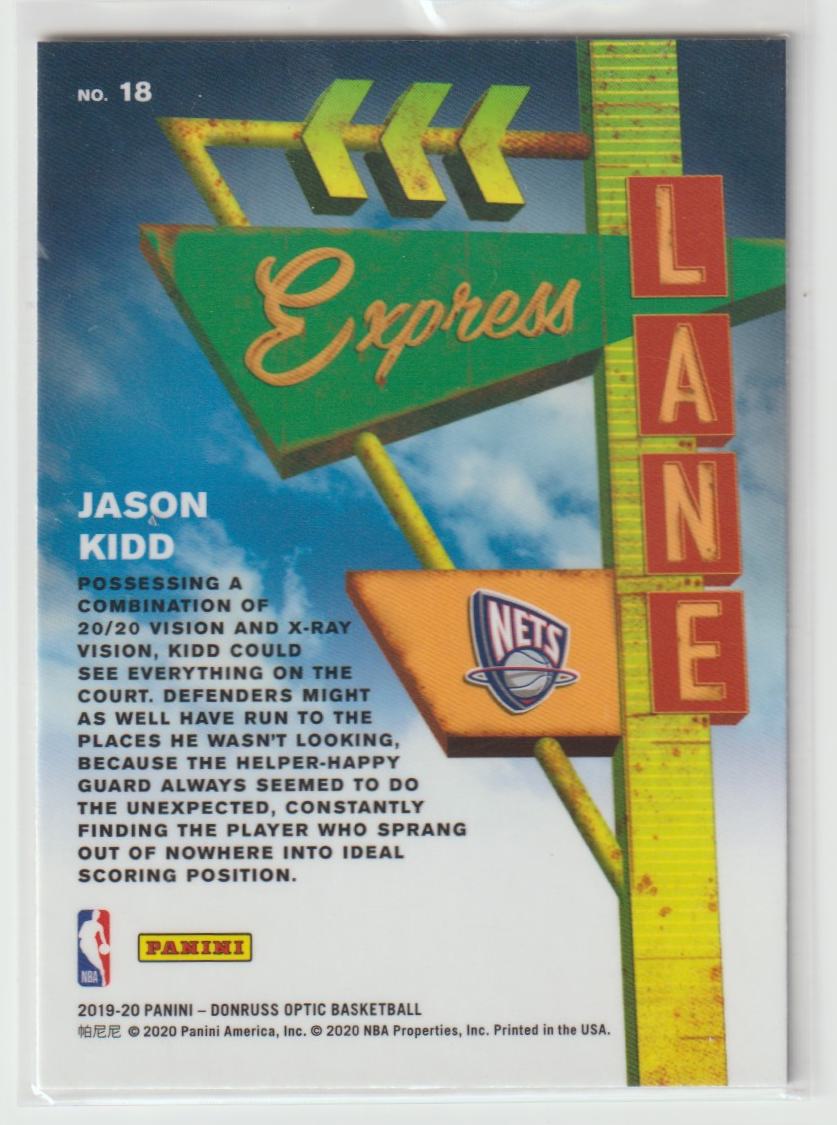 Express Lane 018 Jason Kidd - New Jersey Nets