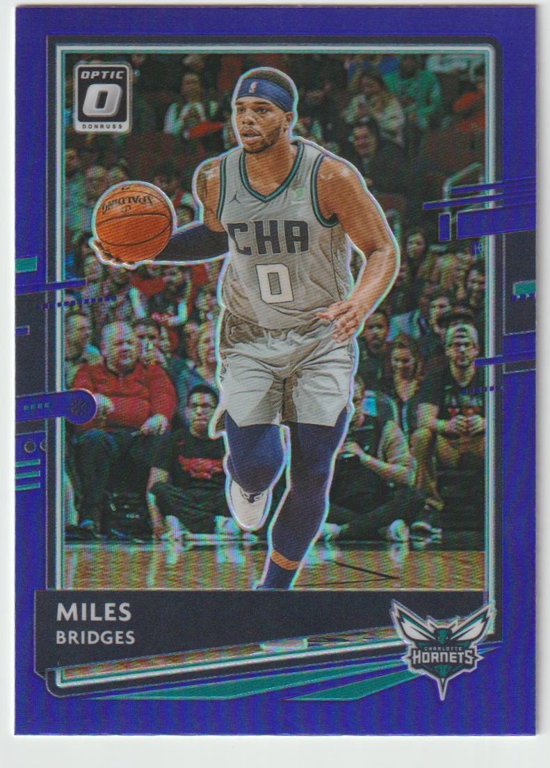 021 Miles Bridges - Charlotte Hornets Purple