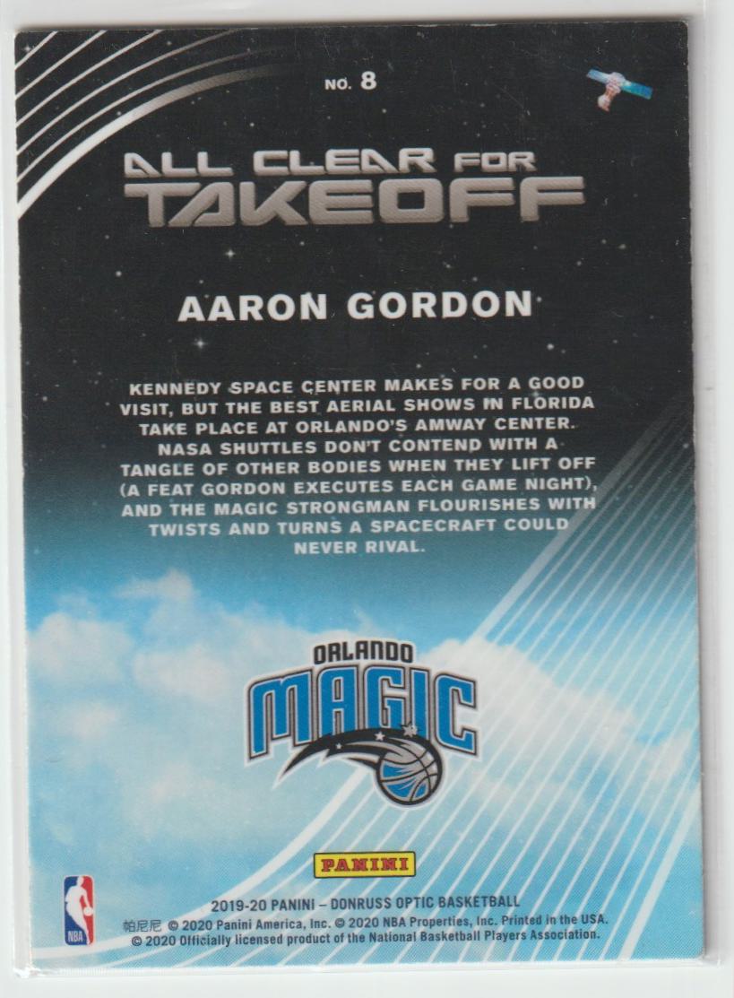 All Clear for Takeoff 008 Aaron Gordon - Orlando Magic