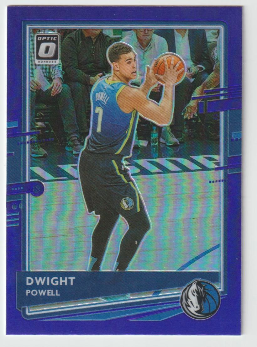 045 Dwight Powell - Dallas Mavericks Purple