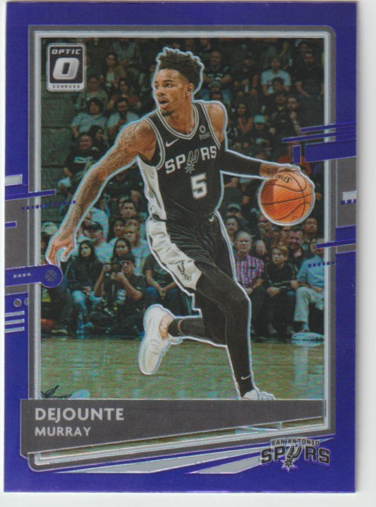 093 Dejounte Murray - San Antonio Spurs Purple