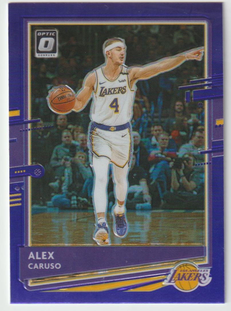 098 Alex Caruso - Los Angeles Lakers Purple