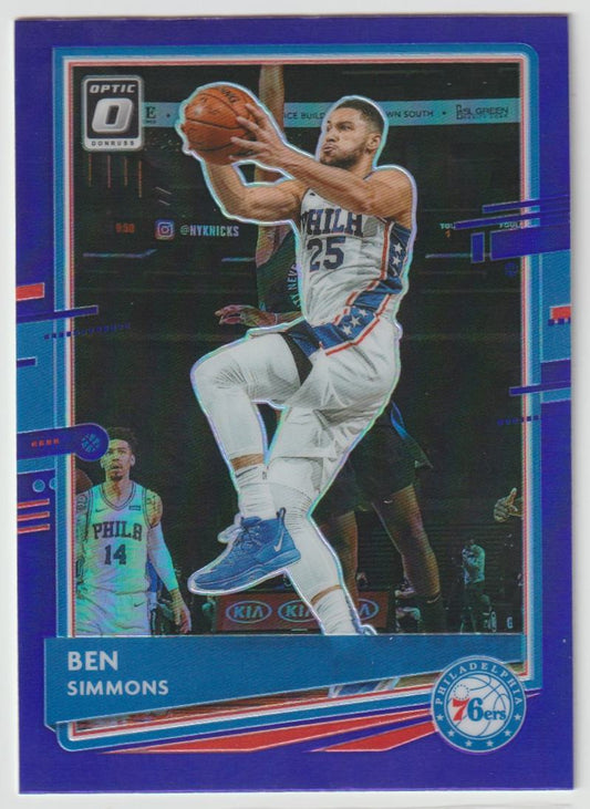 111 Ben Simmons - Philadelphia 76ers Purple