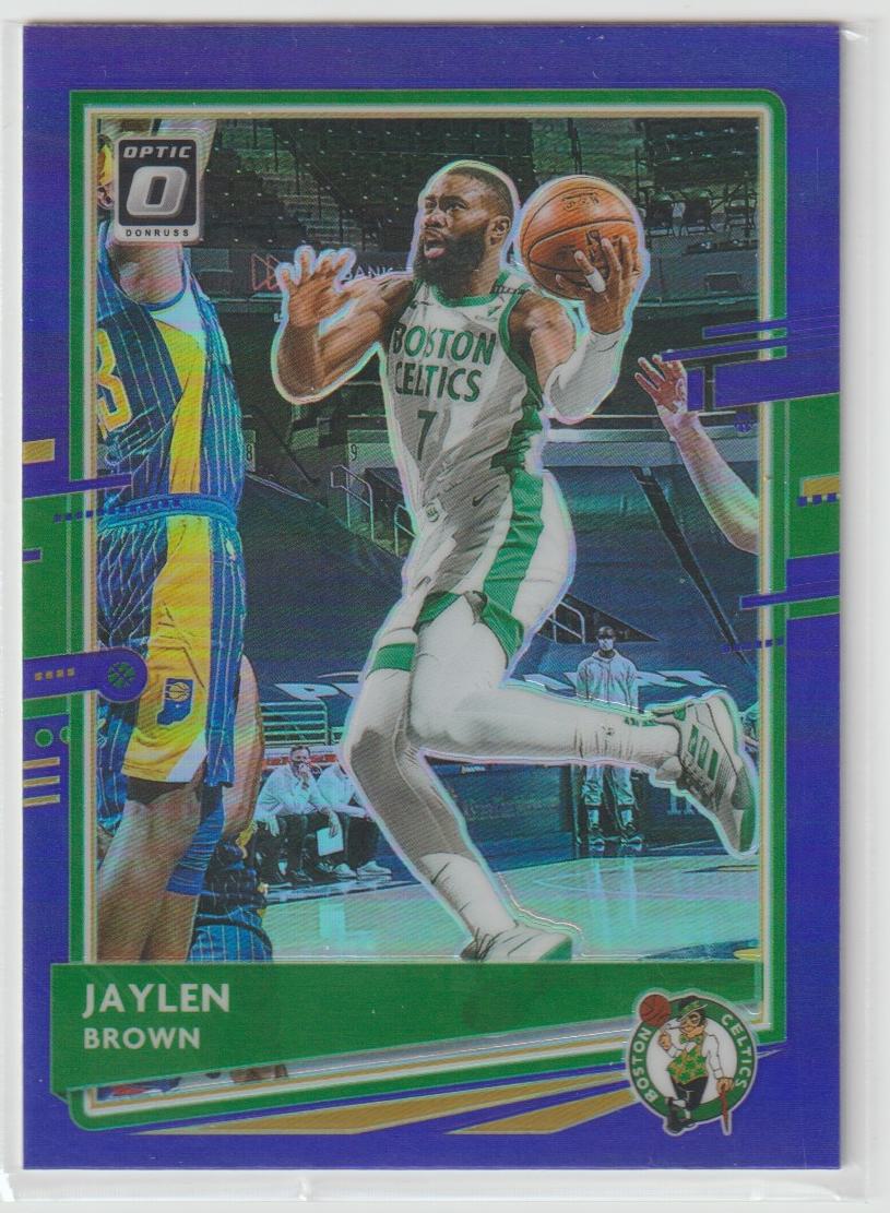 127 Jaylen Brown - Boston Celtics Purple