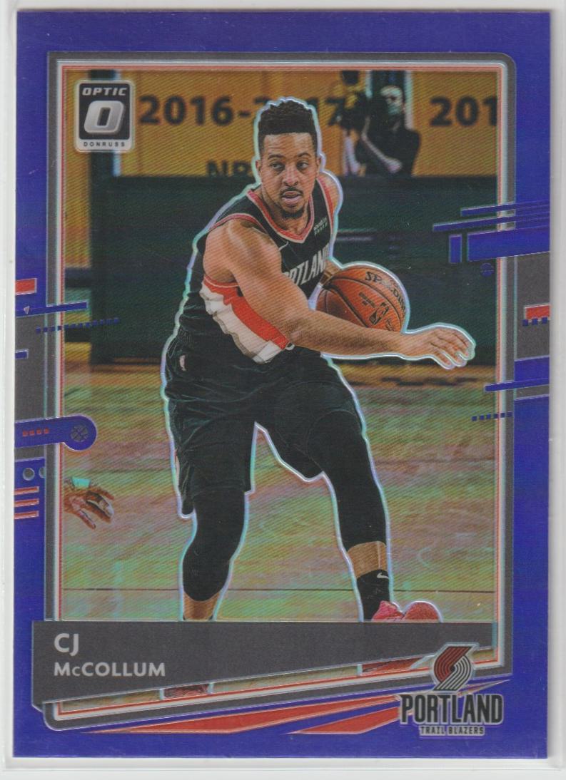 135 CJ McCollum - Portland Trail Blazers Purple