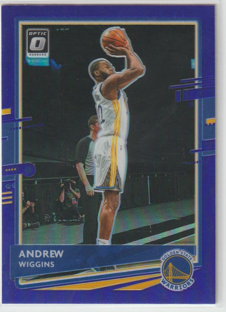 146 Andrew Wiggins - Golden State Warriors Purple