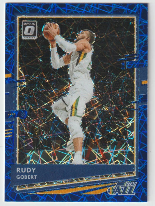 028 Rudy Gobert - Utah Jazz Blue Velocity