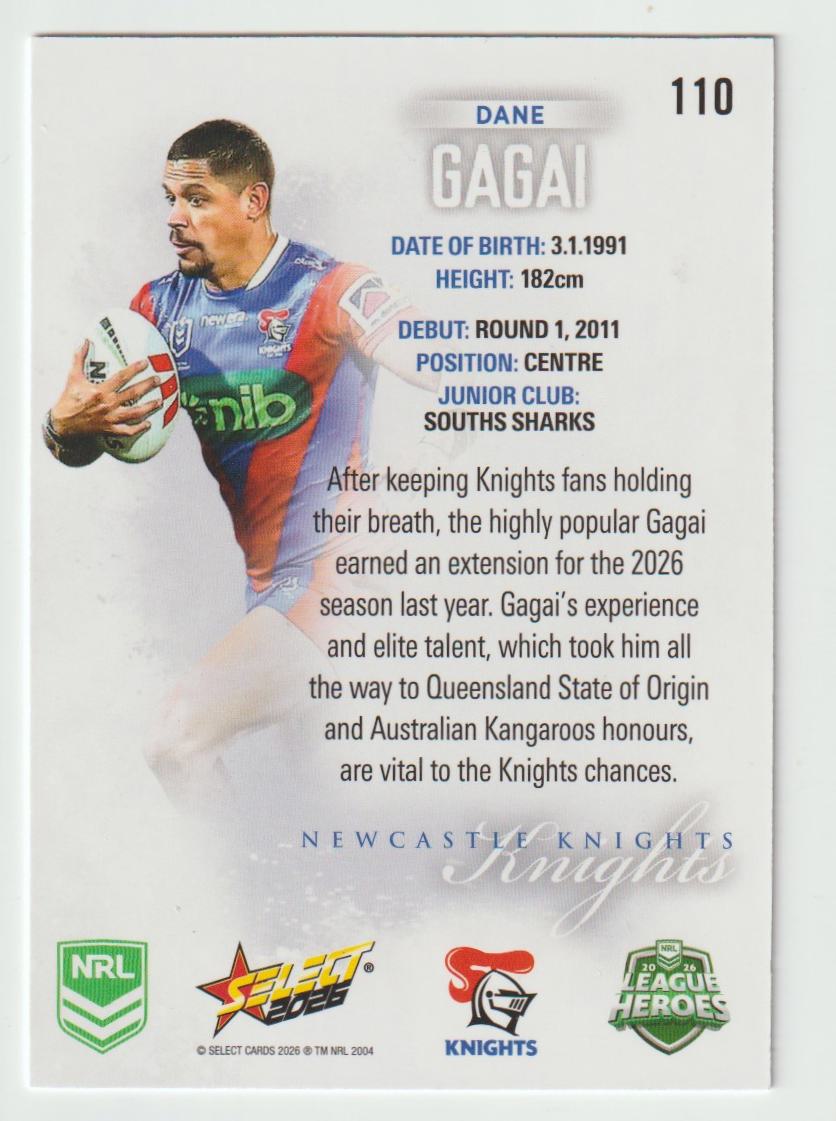 110 Dane Gagai