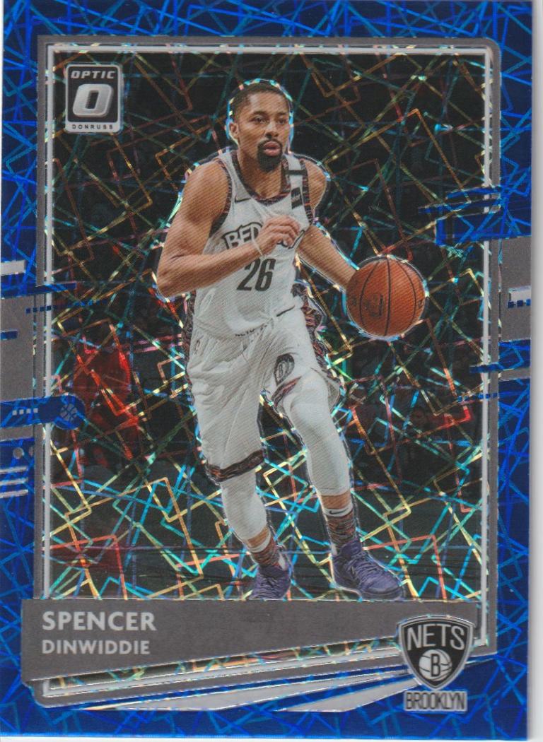 043 Spencer Dinwiddie - Brooklyn Nets Blue Velocity