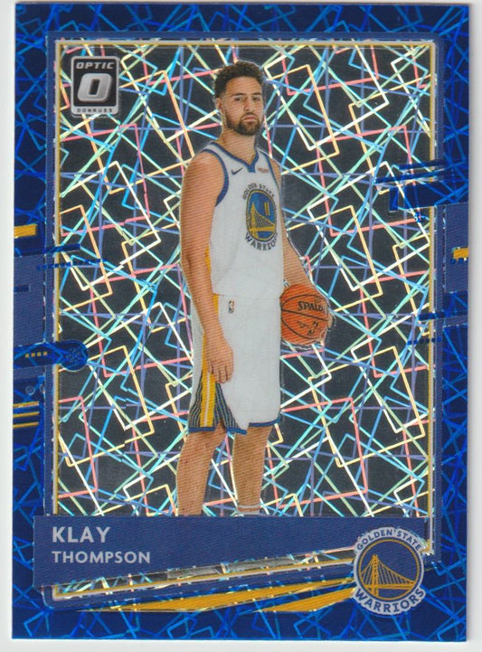 049 Klay Thompson - Golden State Warriors Blue Velocity