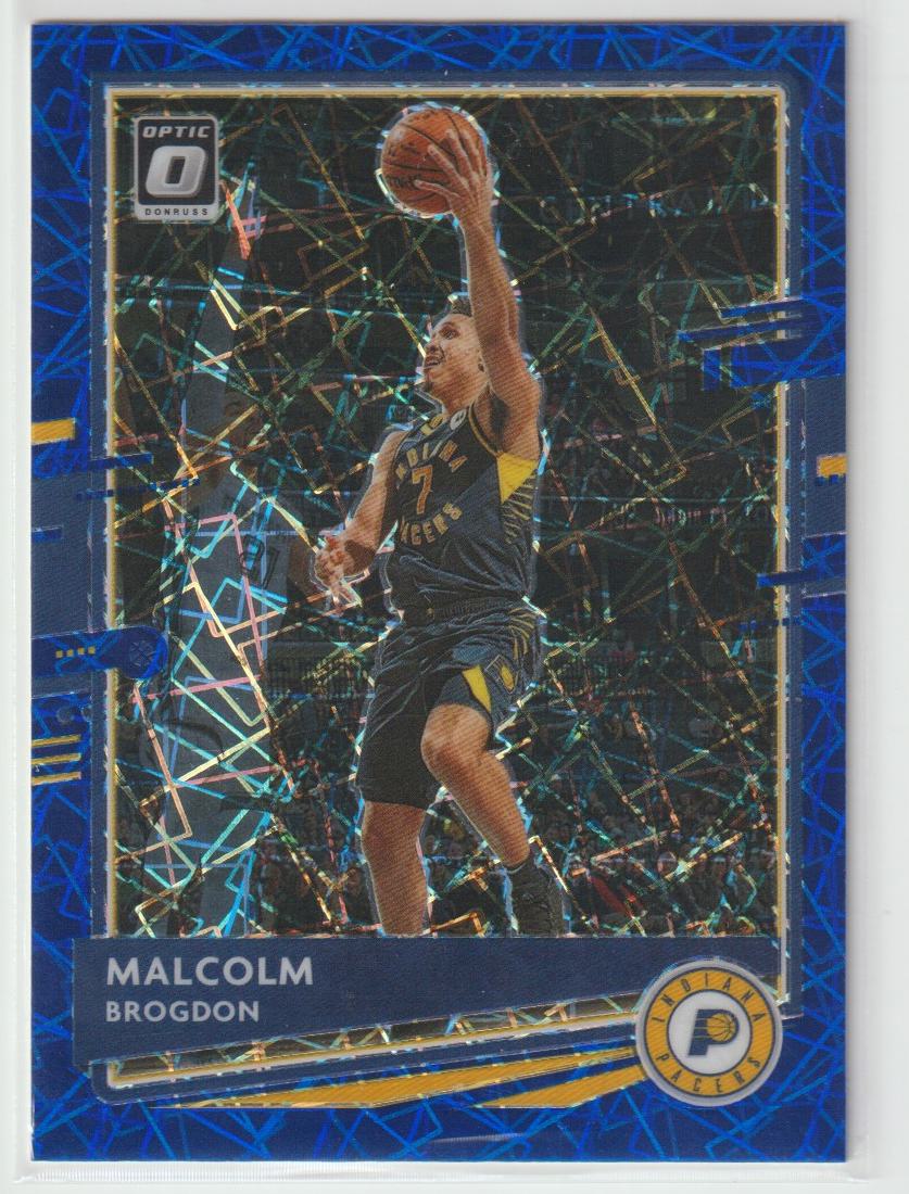 059 Malcolm Brogdon - Indiana Pacers Blue Velocity