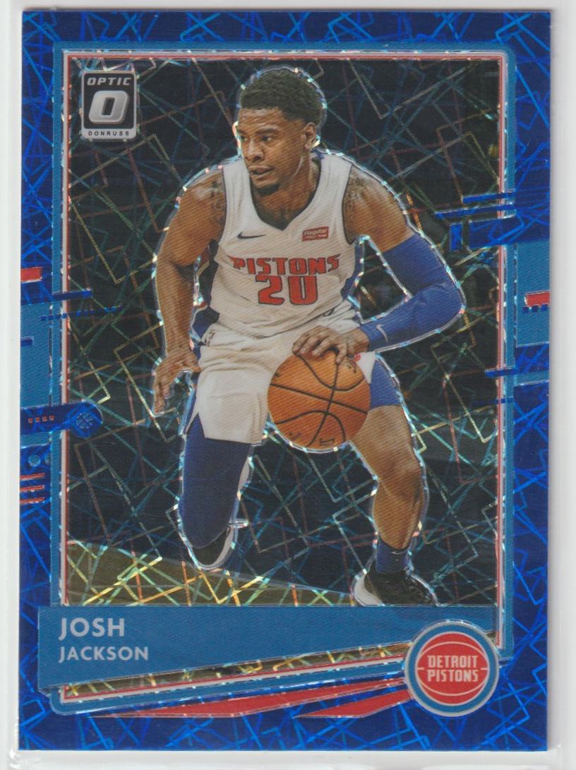 074 Josh Jackson - Detroit Pistons Blue Velocity