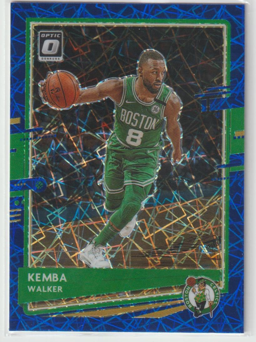 095 Kemba Walker - Boston Celtics Blue Velocity