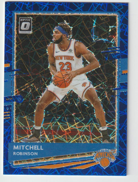 099 Mitchell Robinson - New York Knicks Blue Velocity