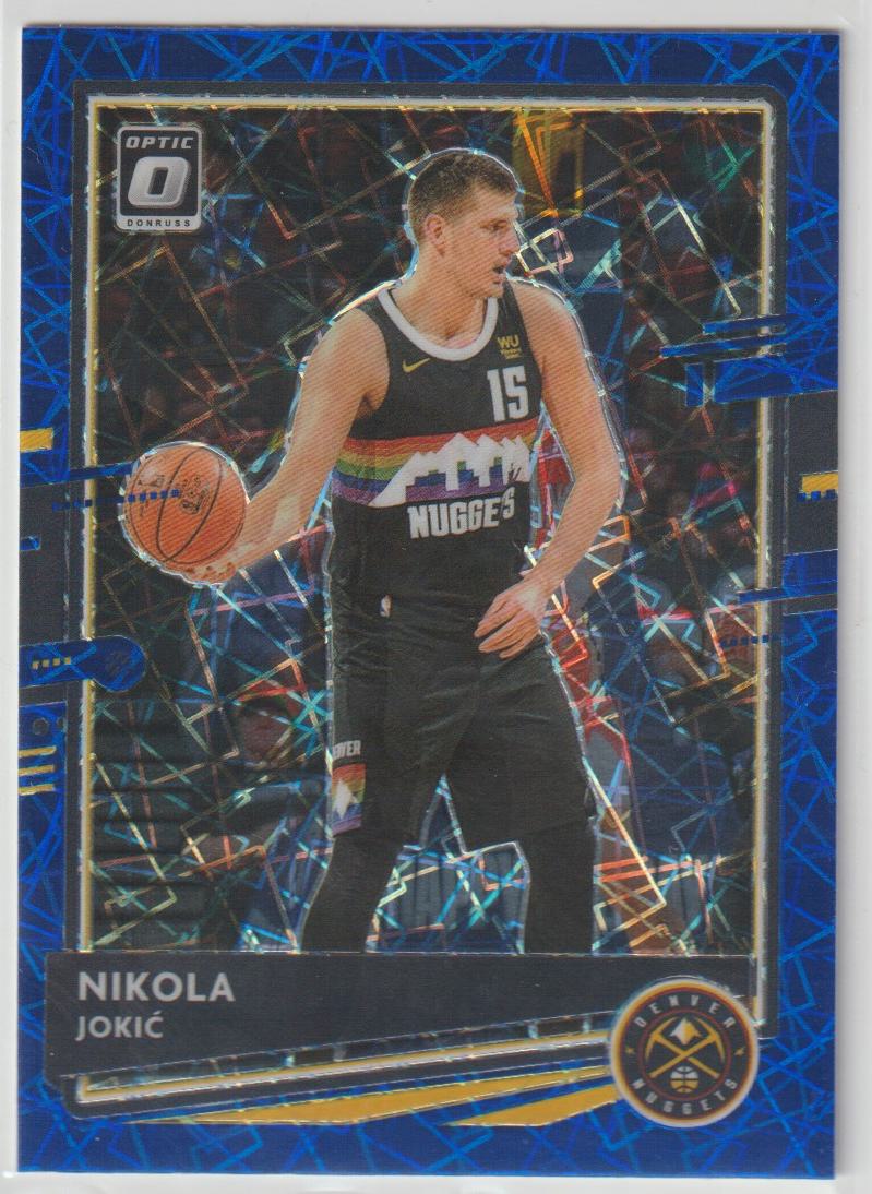 096 Nikola Jokic - Denver Nuggets Blue Velocity