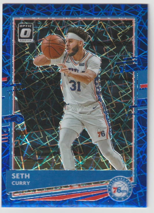 113 Seth Curry - Philadelphia 76ers Blue Velocity