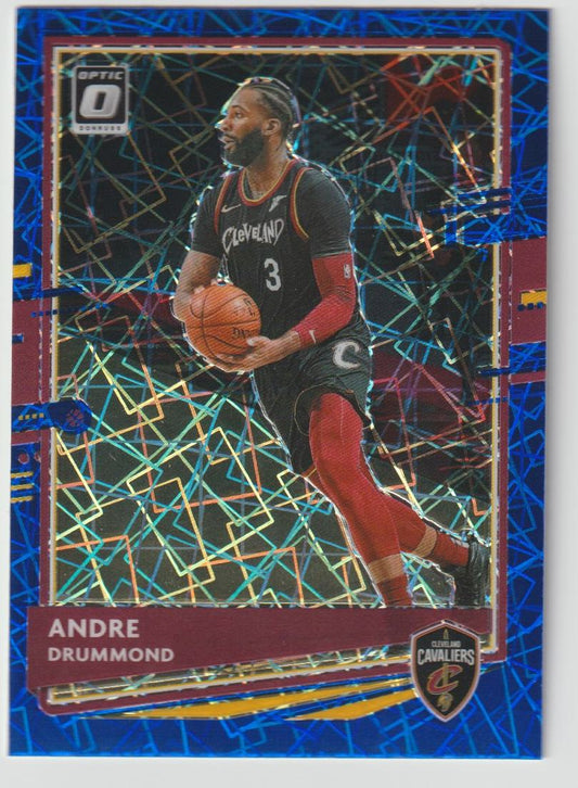 120 Andre Drummond - Cleveland Cavaliers Blue Velocity