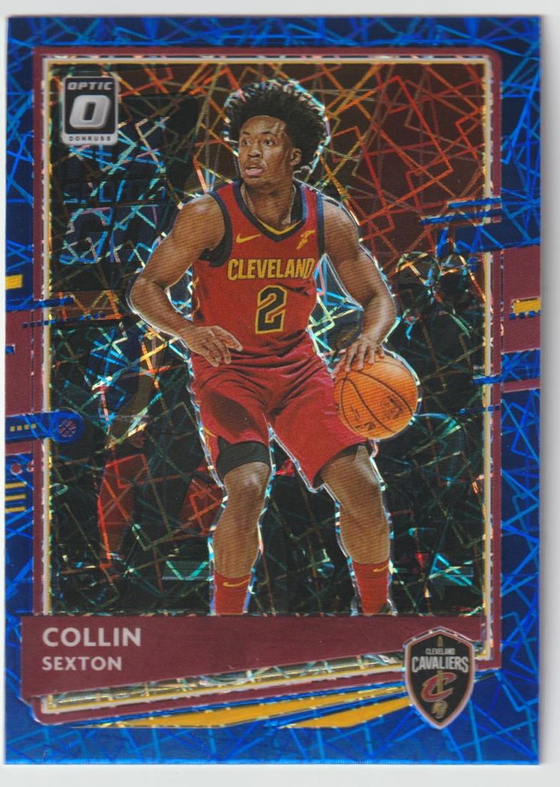 148 Collin Sexton - Cleveland Cavaliers Blue Velocity