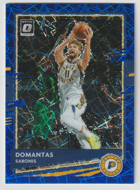 142 Domantas Sabonis - Indiana Pacers Blue Velocity