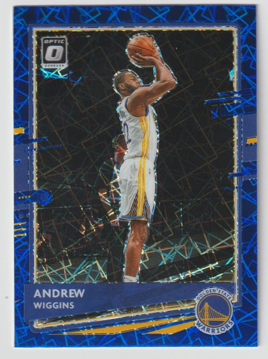 146 Andrew Wiggins - Golden State Warriors Blue Velocity