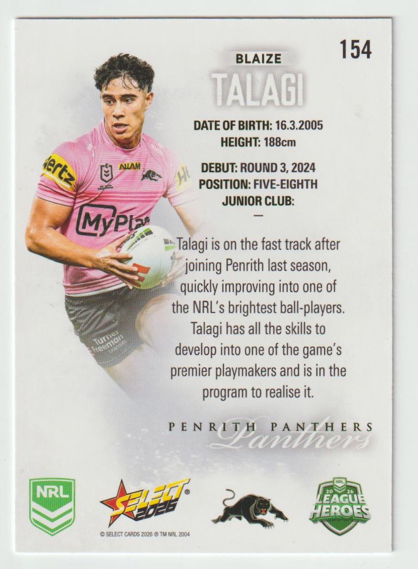 154 Blaize Talagi