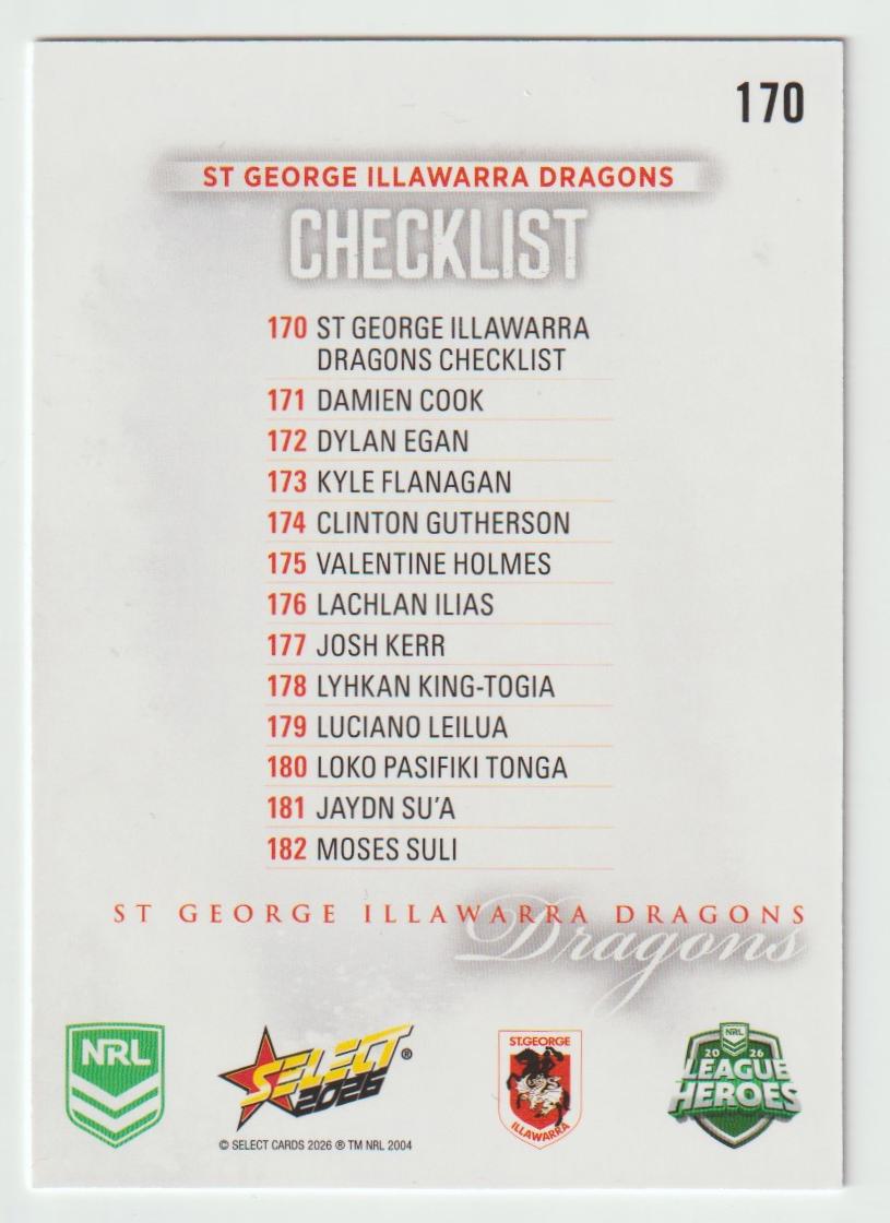 170 St George Illawarra Dragons Logo