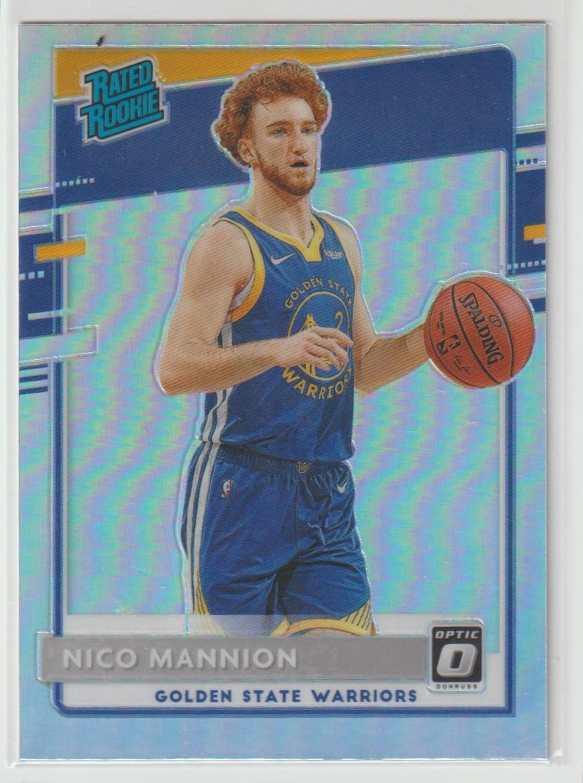 190 Nico Mannion - Golden State Warriors Holo