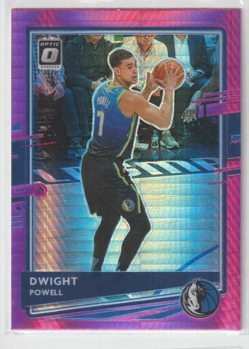 045 Dwight Powell - Dallas Mavericks Hyper Pink