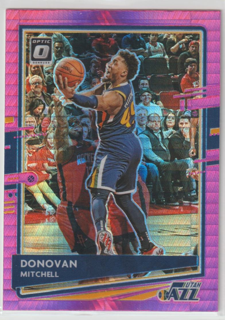 030 Donovan Mitchell - Utah Jazz Hyper Pink