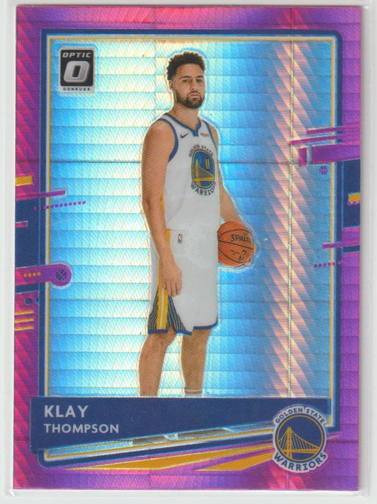 049 Klay Thompson - Golden State Warriors Hyper Pink