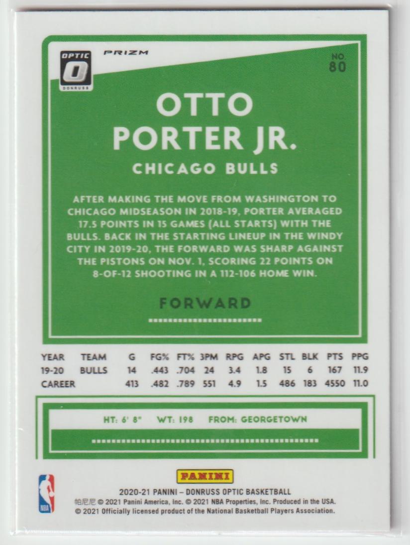 080 Otto Porter Jr. - Chicago Bulls Hyper Pink