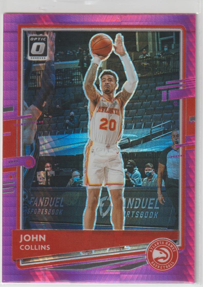 139 John Collins - Atlanta Hawks Hyper Pink