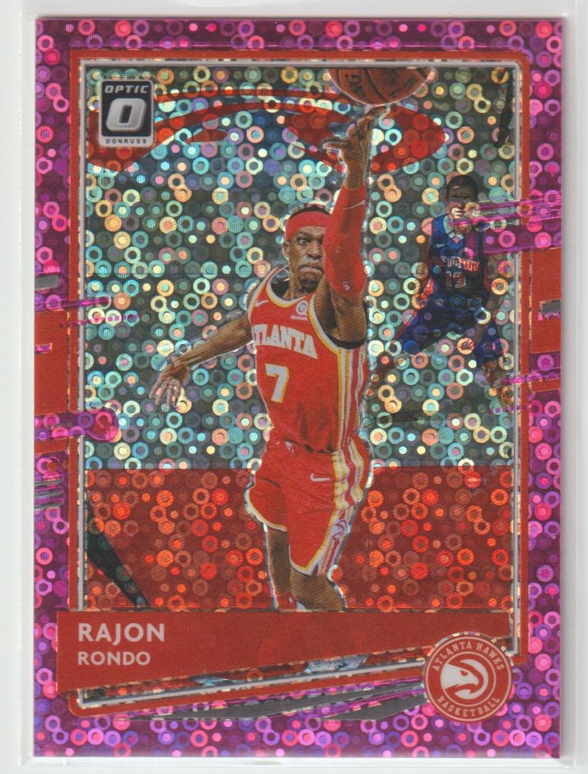 107 Rajon Rondo - Atlanta Hawks Fast Break Pink 8/20