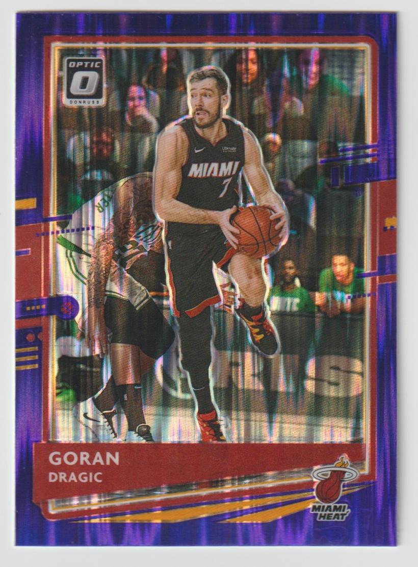 027 Goran Dragic - Miami Heat Purple Shock