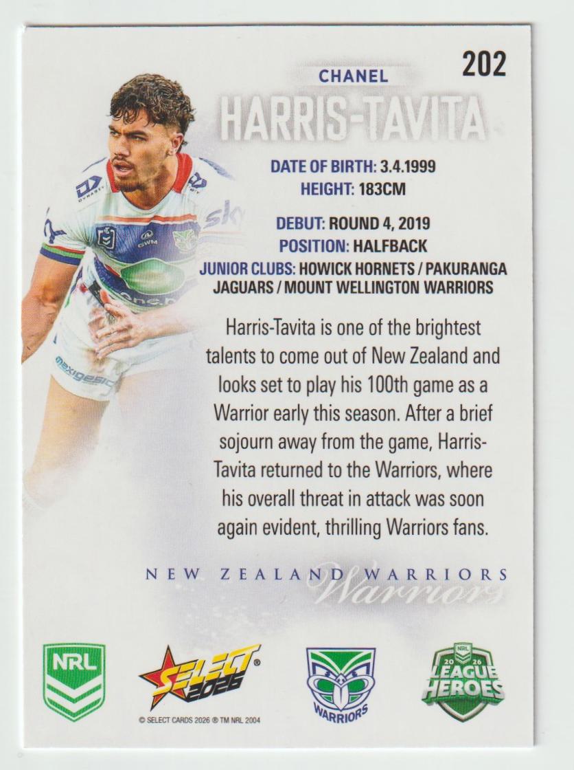 202 Chanel Harris-Tavita