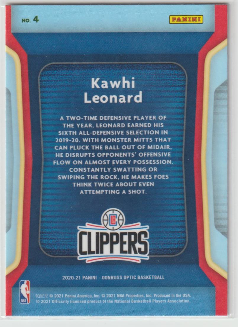 Air Defense 004 Kawhi Leonard - Los Angeles Clippers